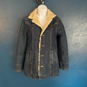 Vintage Earl Jeans lined denim coat